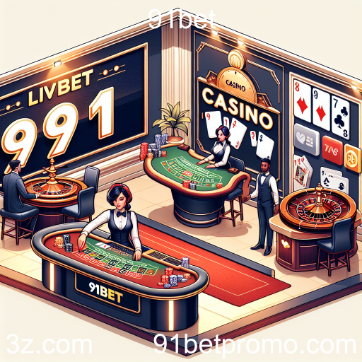 Descubra a Experiência do Cassino Ao Vivo no 91bet